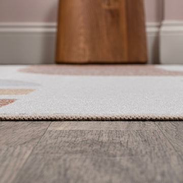 Riley Abstract Coastal Kids & Novelty Machine-washable Area Rug